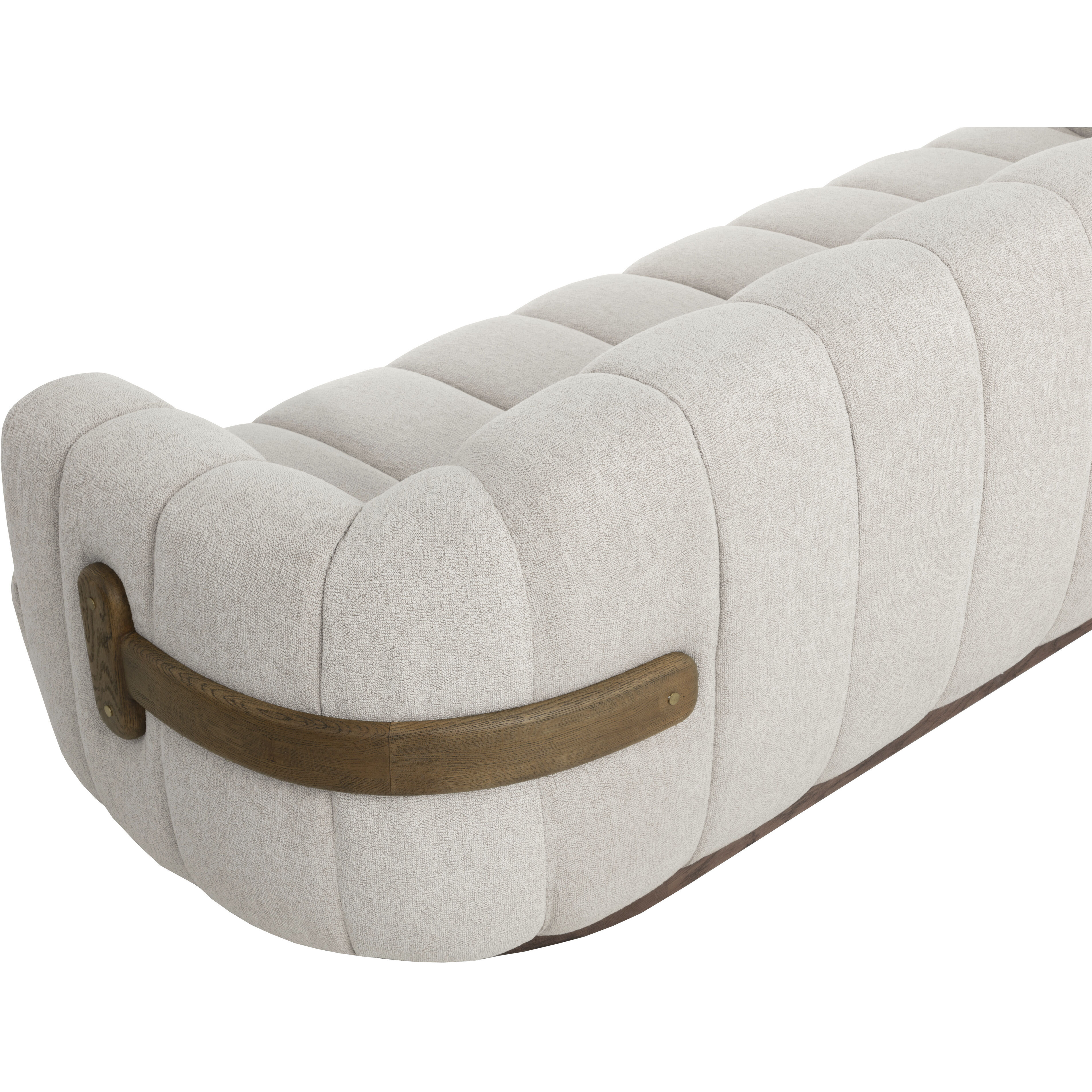 Tadeo Warm Brown / Dove Cream Sofa